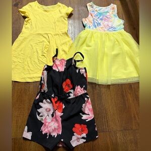 Dresses and a Romper